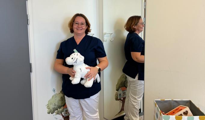 Reeta Vehmas, barnläkare på Medimar Reeta Vehmas